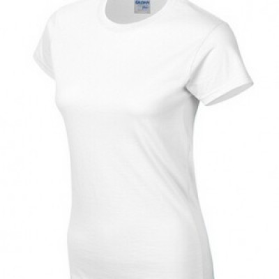 SKT047 white 030 short sleeved women' s round neck collar t-shirt 76000L quick personal printed women' s tee breathable tshirts supplier price 45 degree